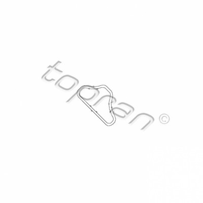TOPRAN 100 261 Dichtung, Kühlmittelflansch motorseitig passt für VW PASSAT main photo