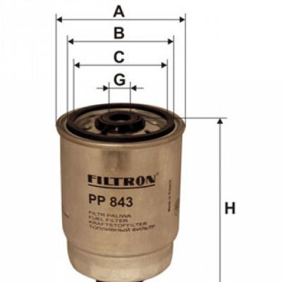 Kraftstofffilter  FILTRON PP 843  main photo