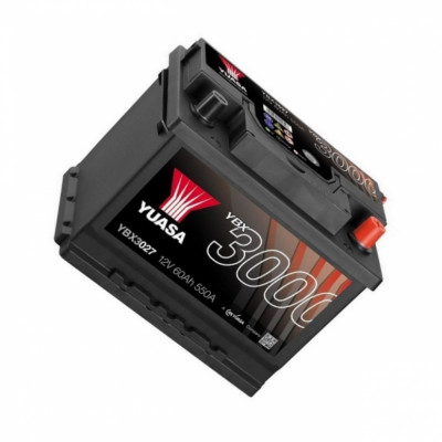 YUASA YBX3027 Starterbatterie YBX3000 SMF Batteries passt für Peugeot PARTNER main photo