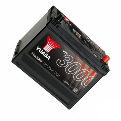 YUASA YBX3068 Starterbatterie YBX3000 SMF Batteries passt für Hyundai I40 CW main photo