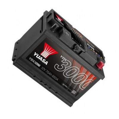 YUASA YBX3096 Starterbatterie YBX3000 SMF Batteries passt für MercedesBenz main photo