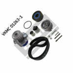 SKF VKMC 012631 Wasserpumpe + Zahnriemensatz passt für Audi A4 8K2 B8 2.0 TDI photo.0