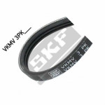 SKF VKMV 3PK850 Keilrippenriemen passt für Smart CITYCOUPE 450 0.8 CDI photo.0